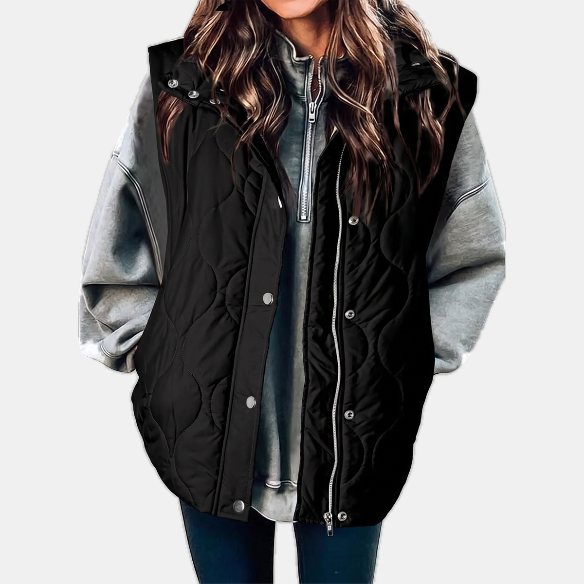 Women's Quilted Puffer Sleeveless Coat