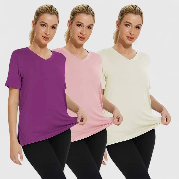 Samantha | Comfortable Tee (Pack of 3)
