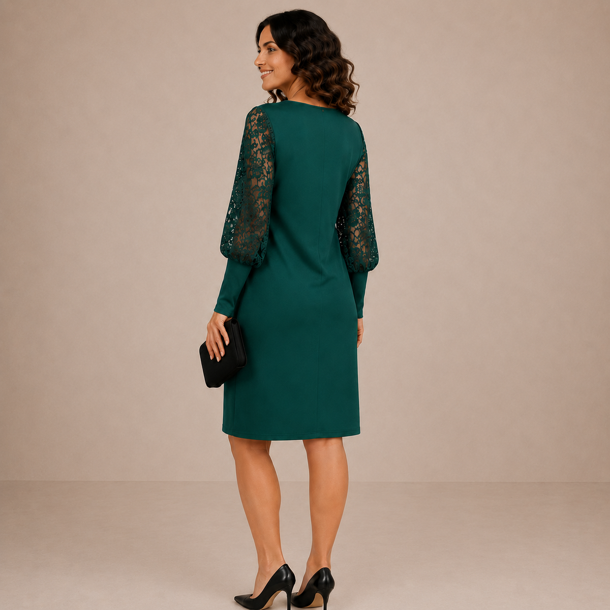 Lucy™ | Elegant Relaxed Midi Dress