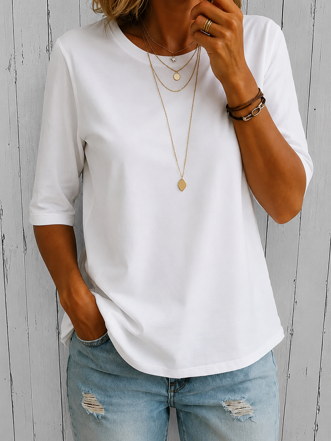 Alice | Soft And Simple Everyday Casual Top