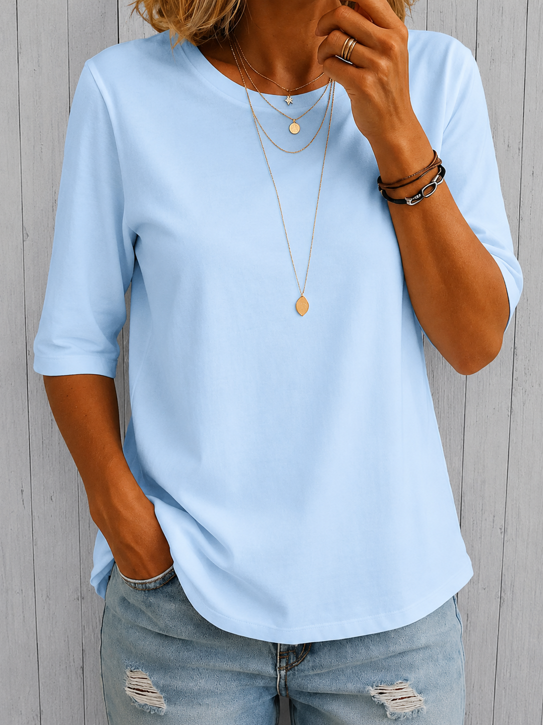 Alice | Soft And Simple Everyday Casual Top