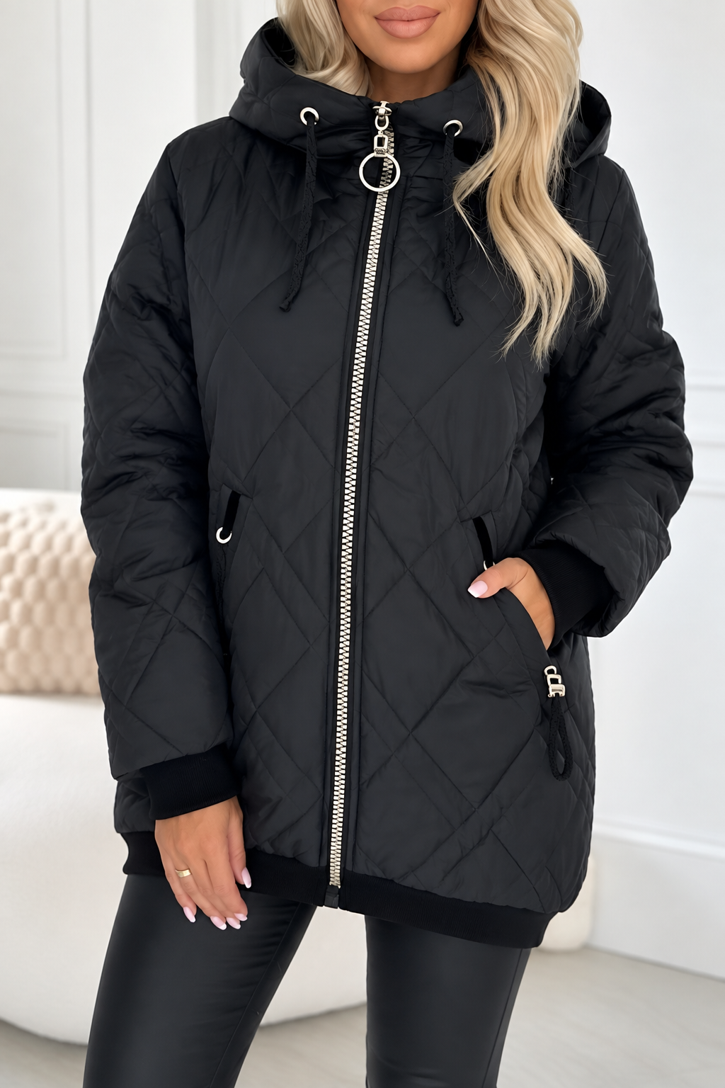 Rolande™ | Stylish Warm Hooded Zip Up Jacket