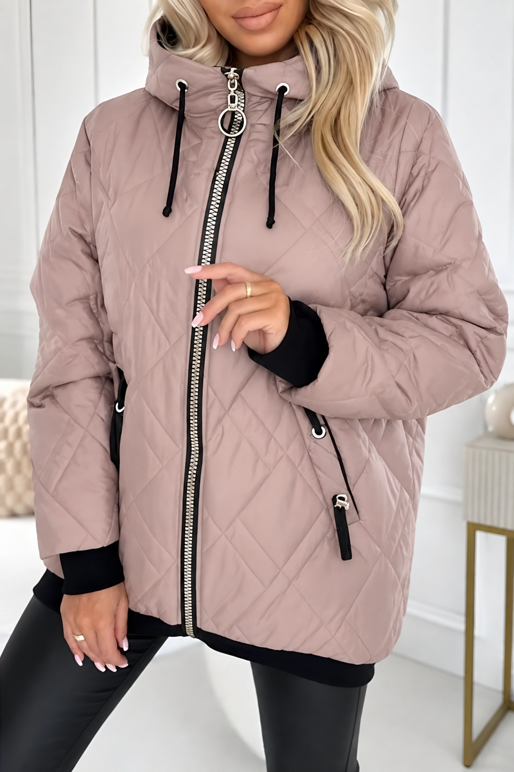 Rolande™ | Stylish Warm Hooded Zip Up Jacket