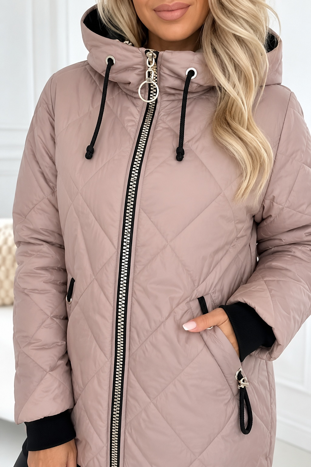 Rolande™ | Stylish Warm Hooded Zip Up Jacket