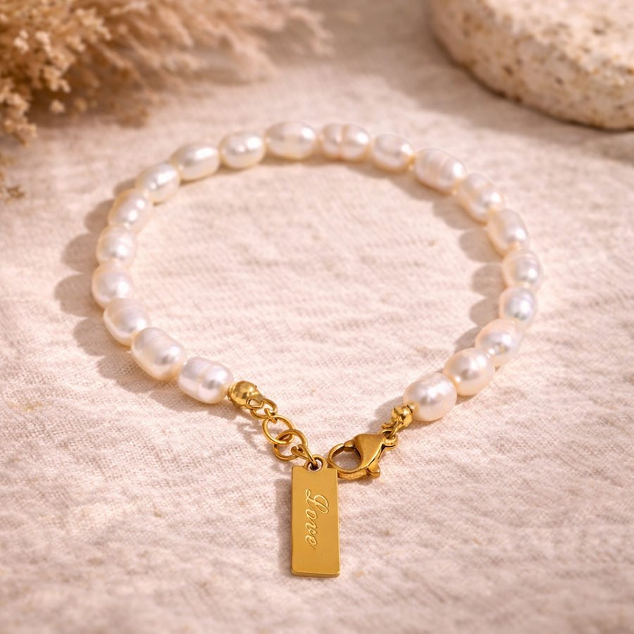 Pearly Delight - Natural Pearls Bracelet