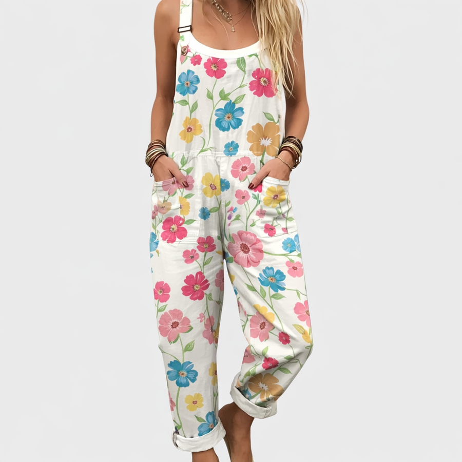 Wanda™ | Relaxed Dungaree Jumpsuit