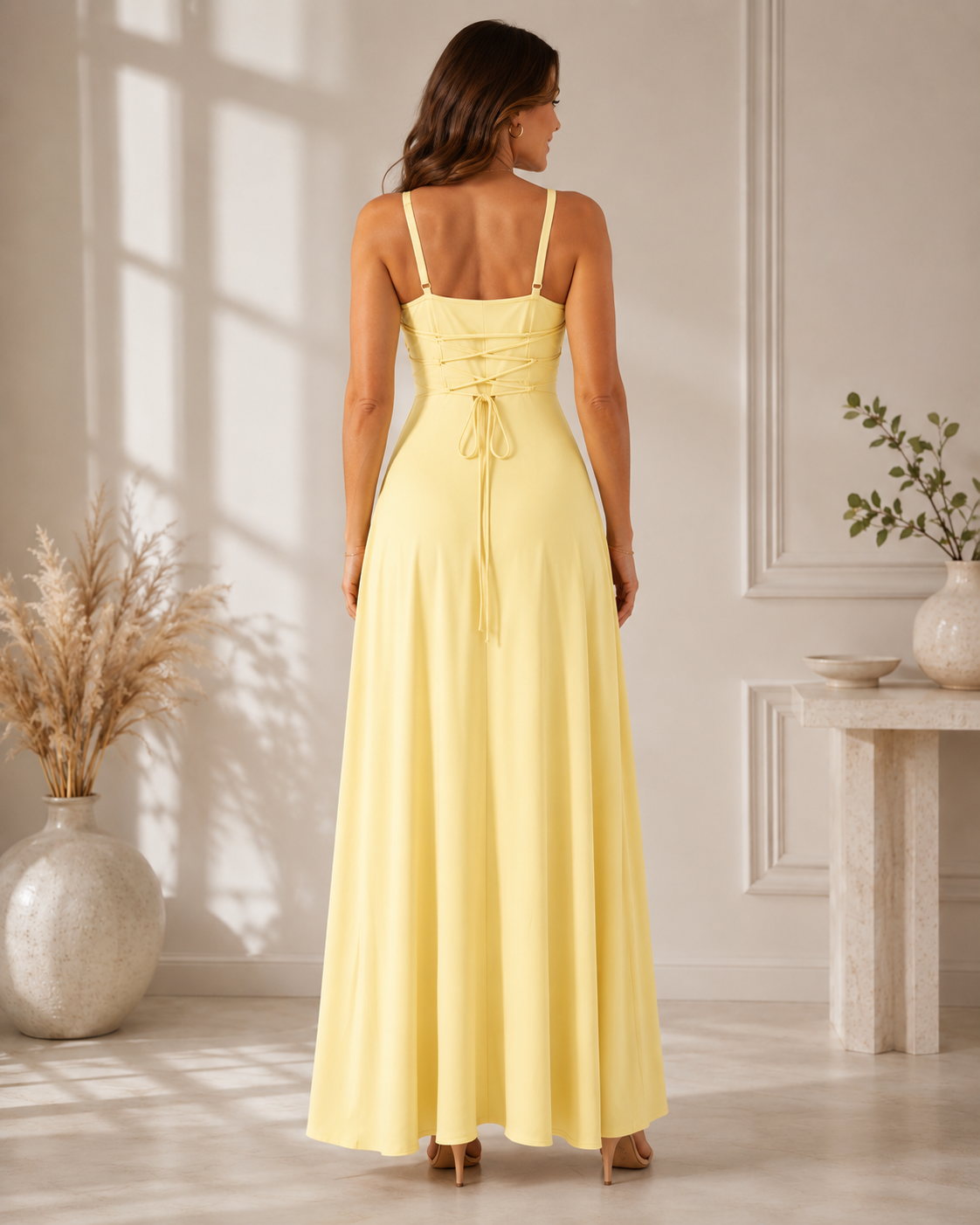 Brielle™ | Cowl-Neck Maxi Dress