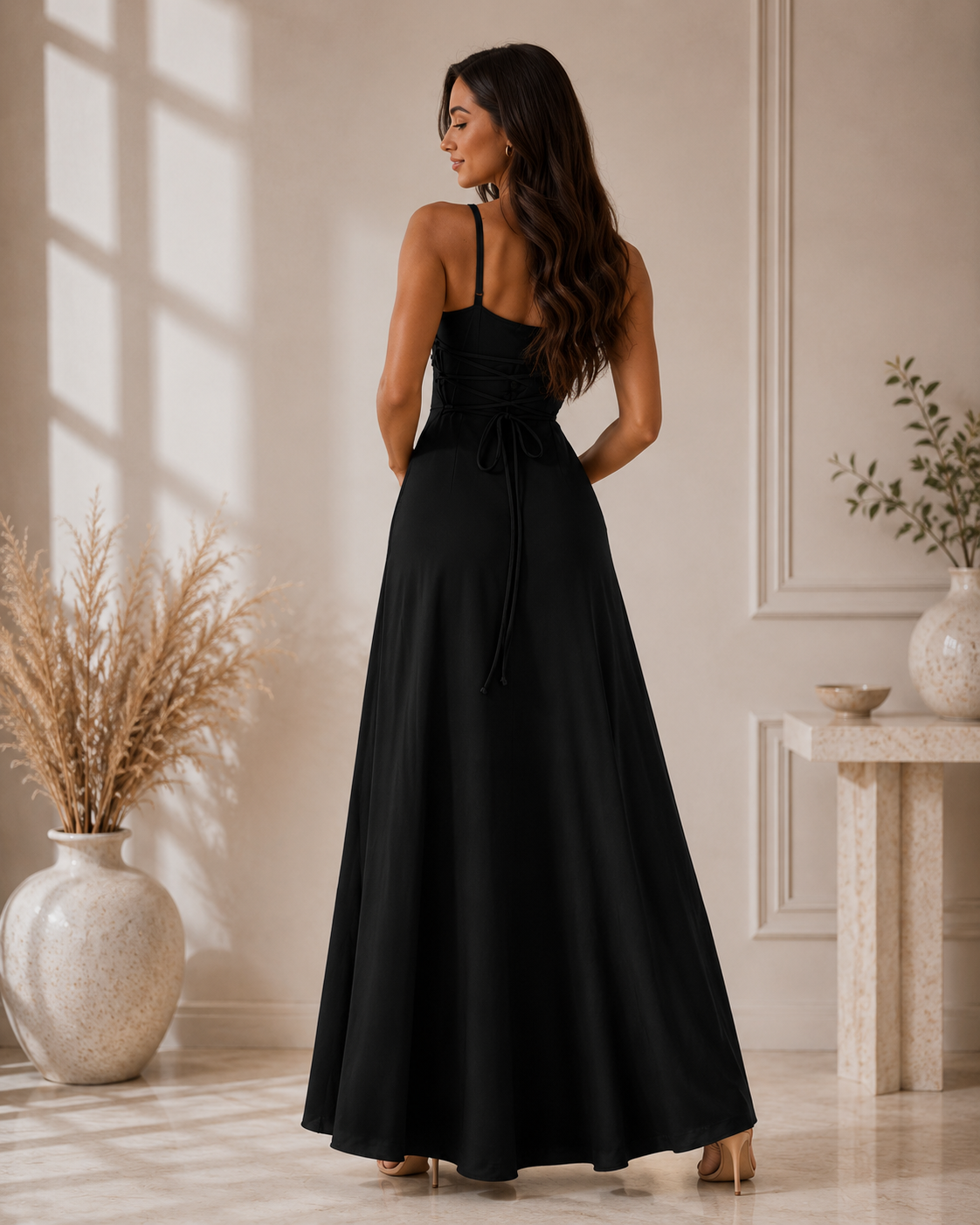 Brielle™ | Cowl-Neck Maxi Dress