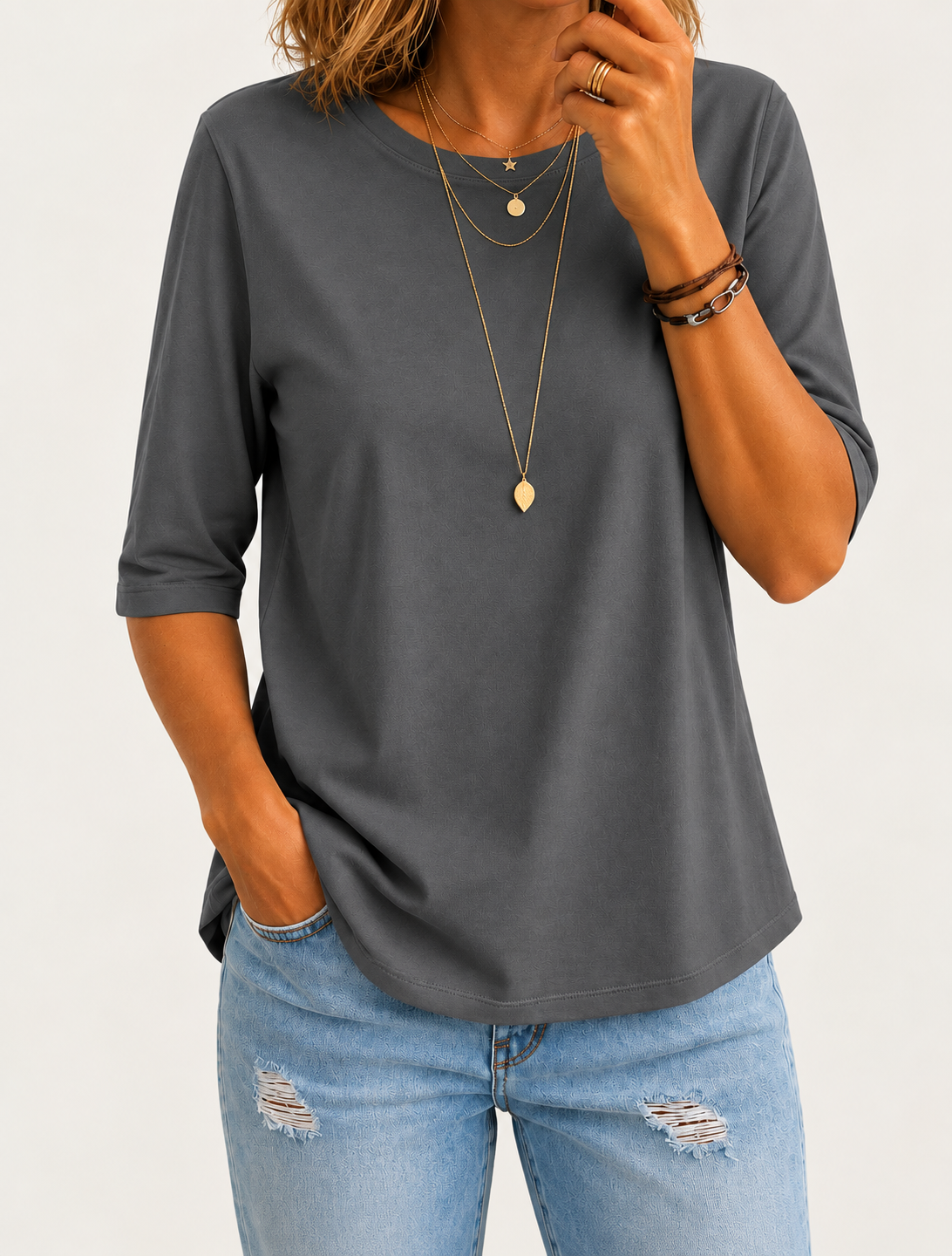 Alice | Soft And Simple Everyday Casual Top