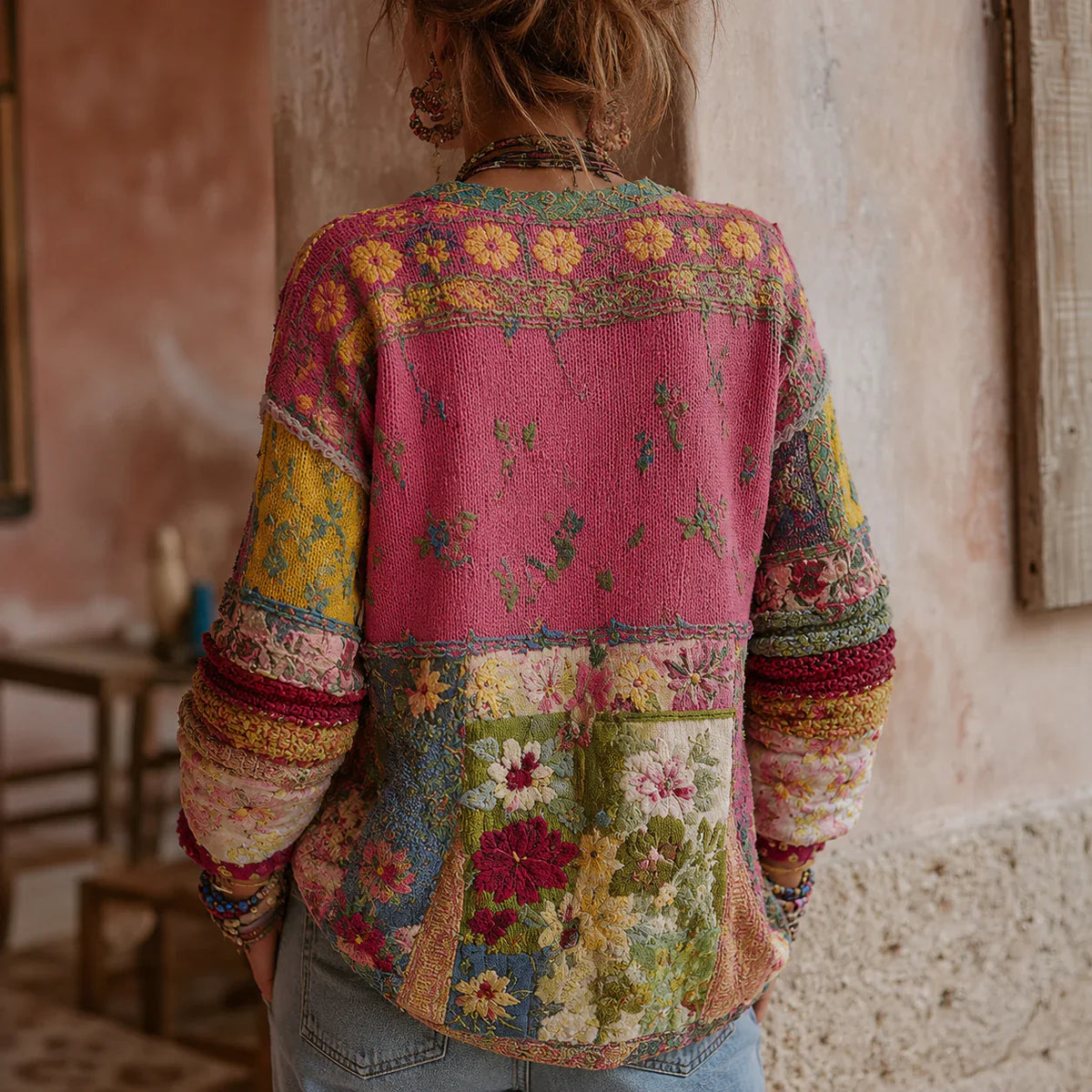 Jaine™ | Boho Knit Jacket
