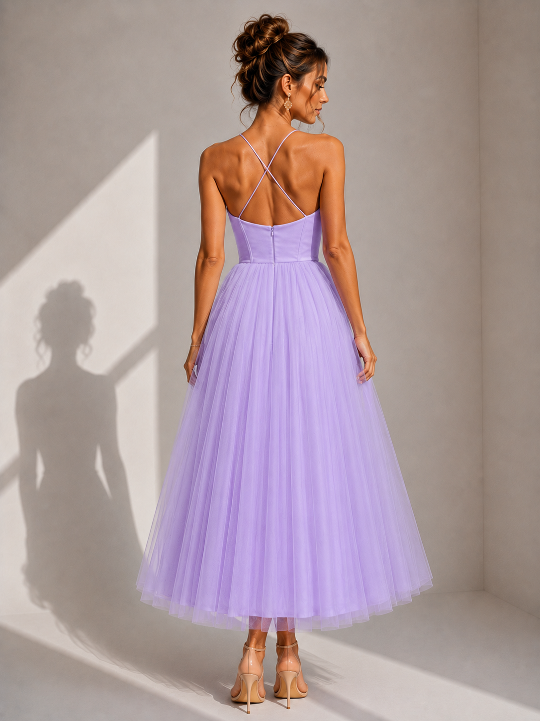 Charlotte™ | Cinched Waist Midi Dress