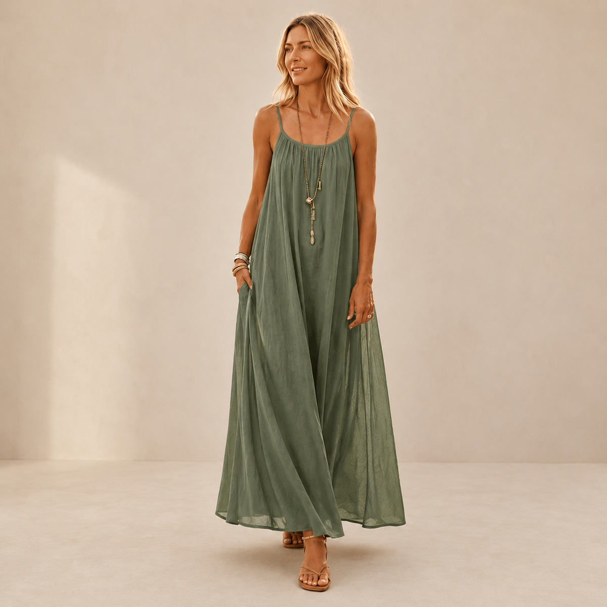 Clara™ | Feminine Midi Dress
