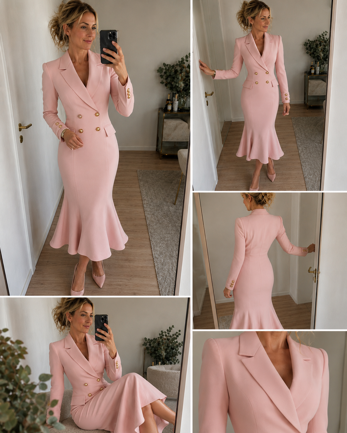 Eliza™ | Blazer Midi Dress