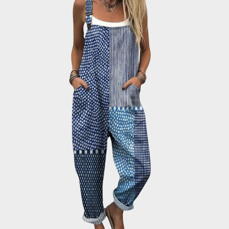 Sheryl™ | Relaxed Dungaree Jumpsuit