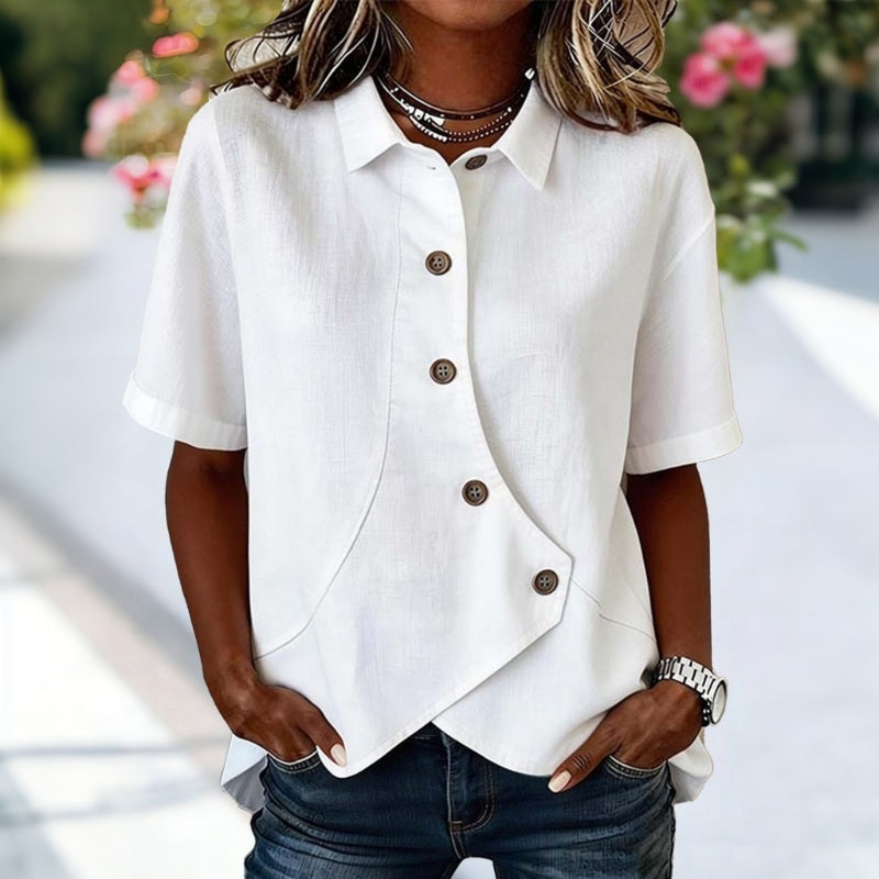 Plain Casual Blouse