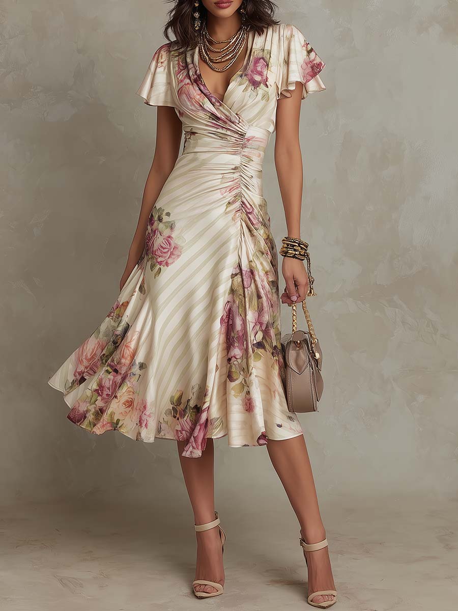 Sophie™ | Pleated Midi Dress