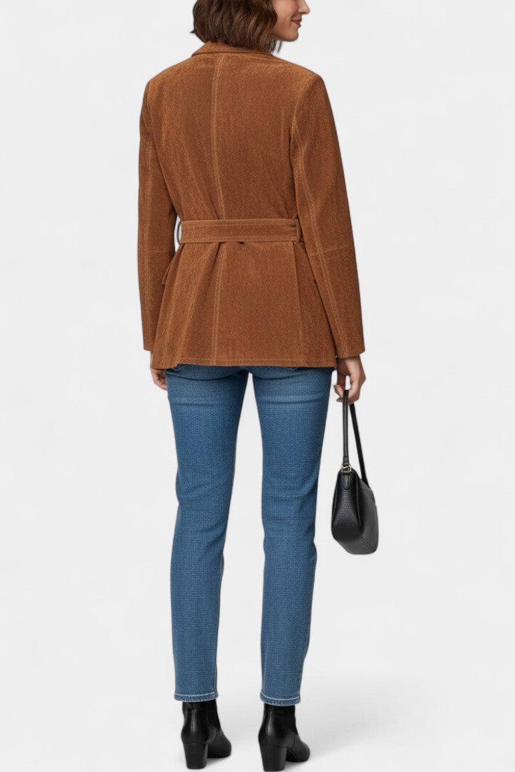 Wren | Tie-Waist Tailored Blazer