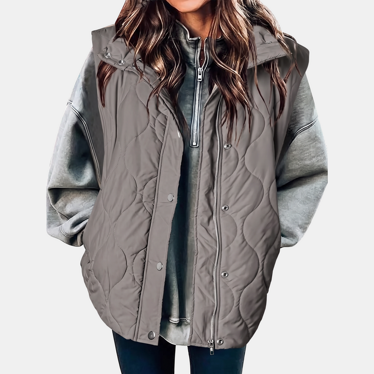 Women's Quilted Puffer Sleeveless Coat