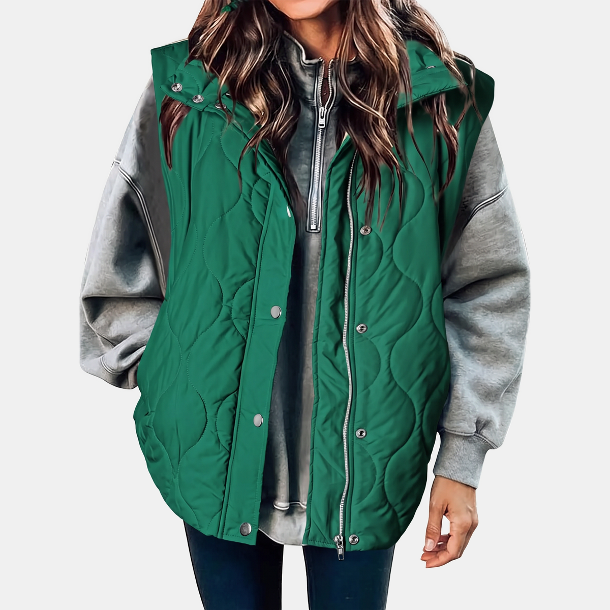 Women's Quilted Puffer Sleeveless Coat
