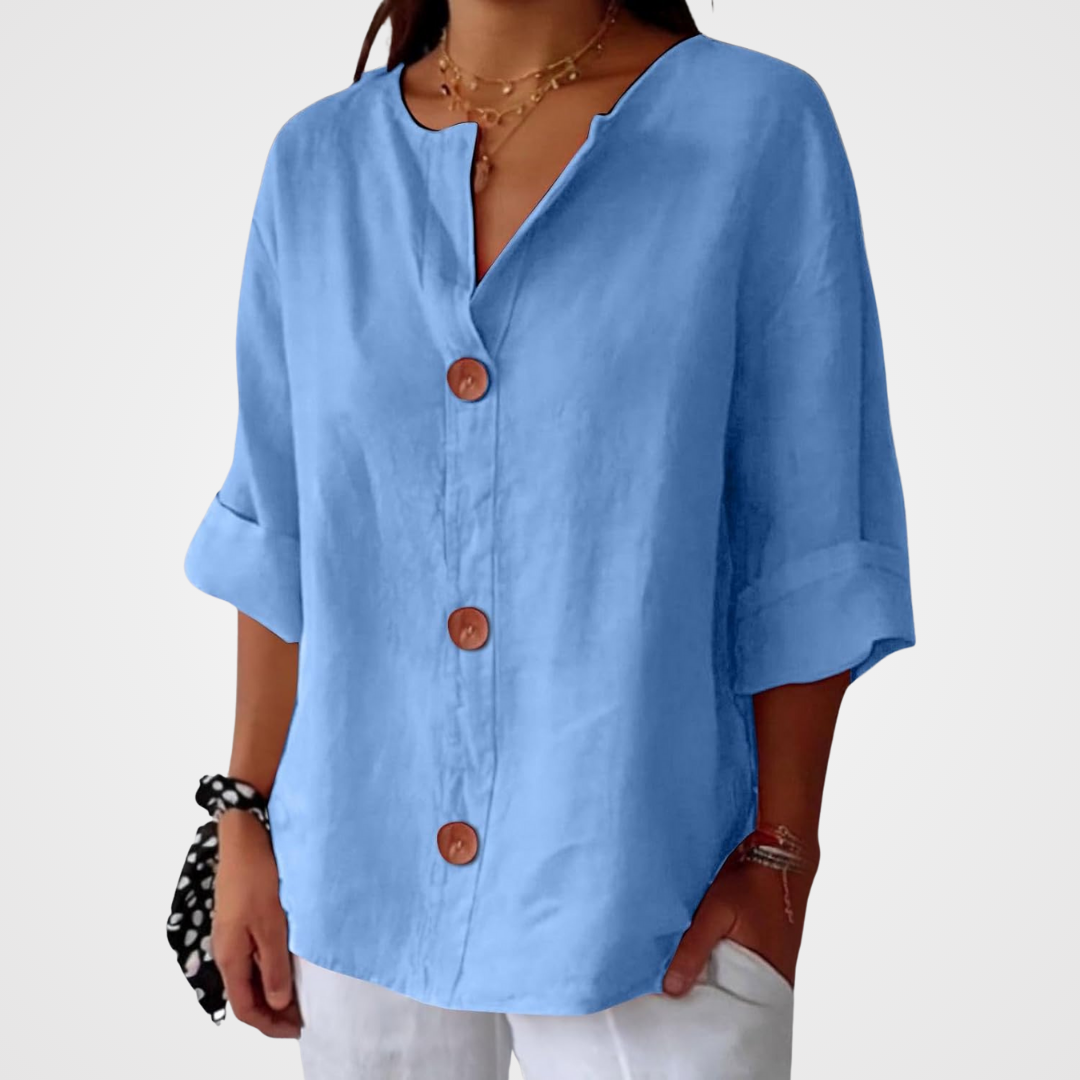Nona - Loose-fitting Summer Blouse