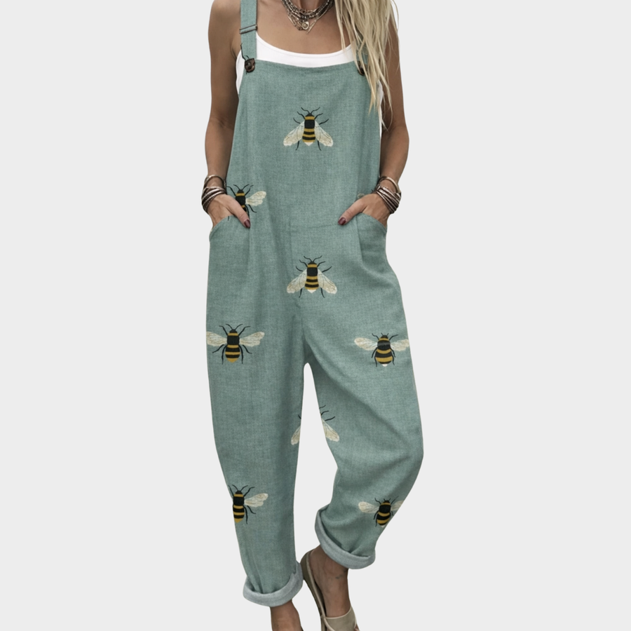 Wendy™ | Relaxed Dungaree Jumpsuit