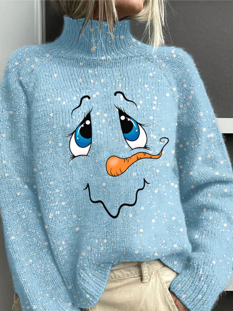 Sofia | Festive Snowman Sweater