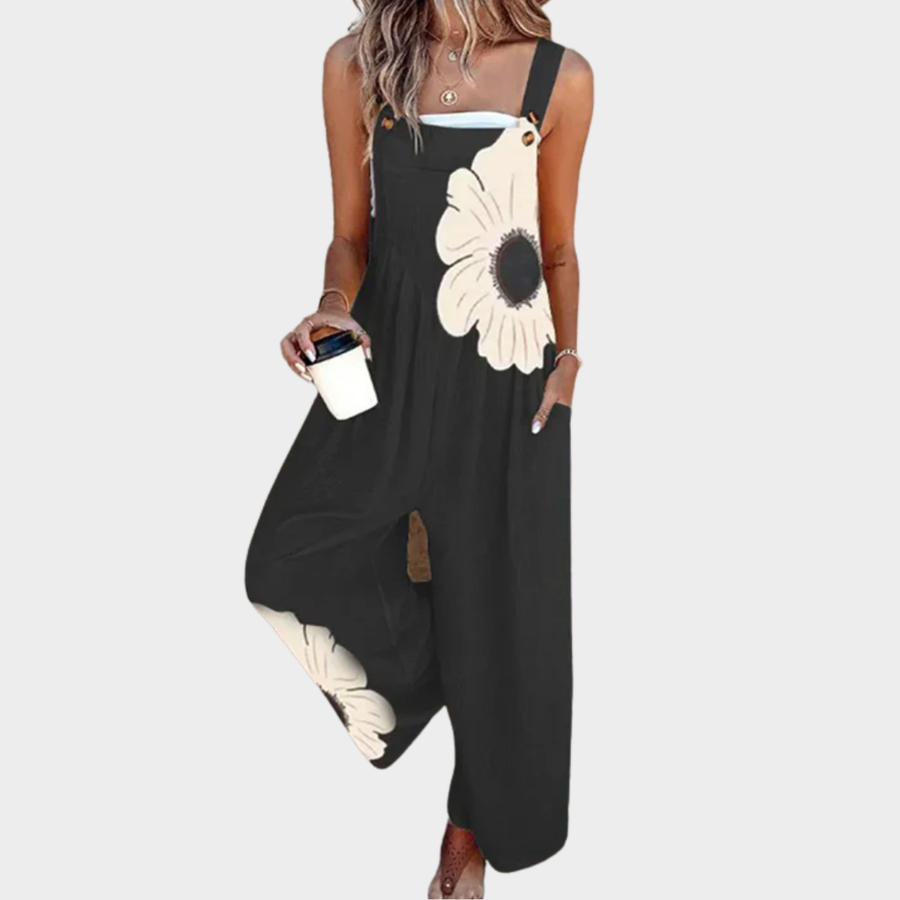 Cassandra™ | Relaxed Dungaree Jumpsuit