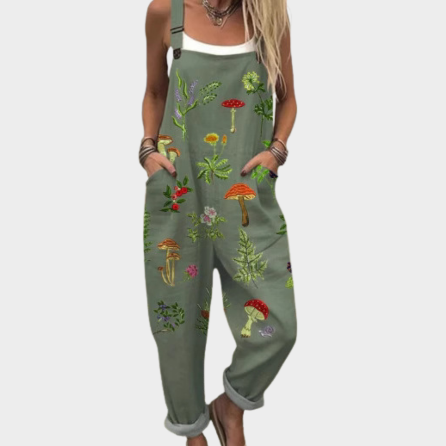 Yolanda™ | Relaxed Dungaree Jumpsuit