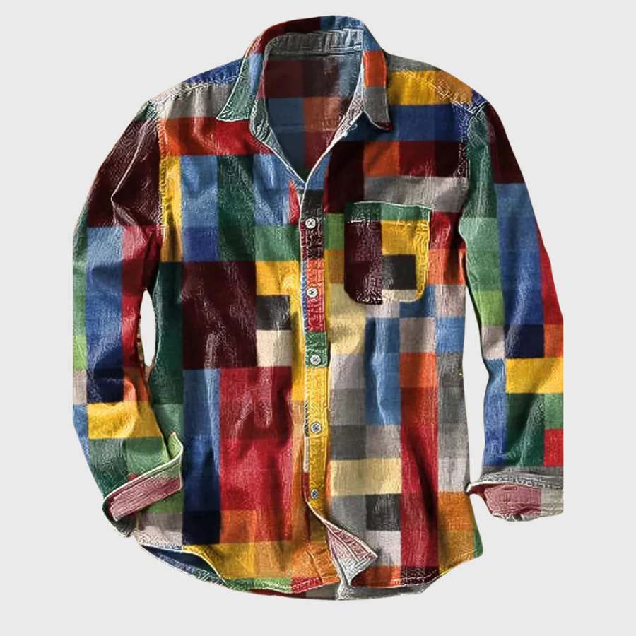 Patchwork Shirt Unisex