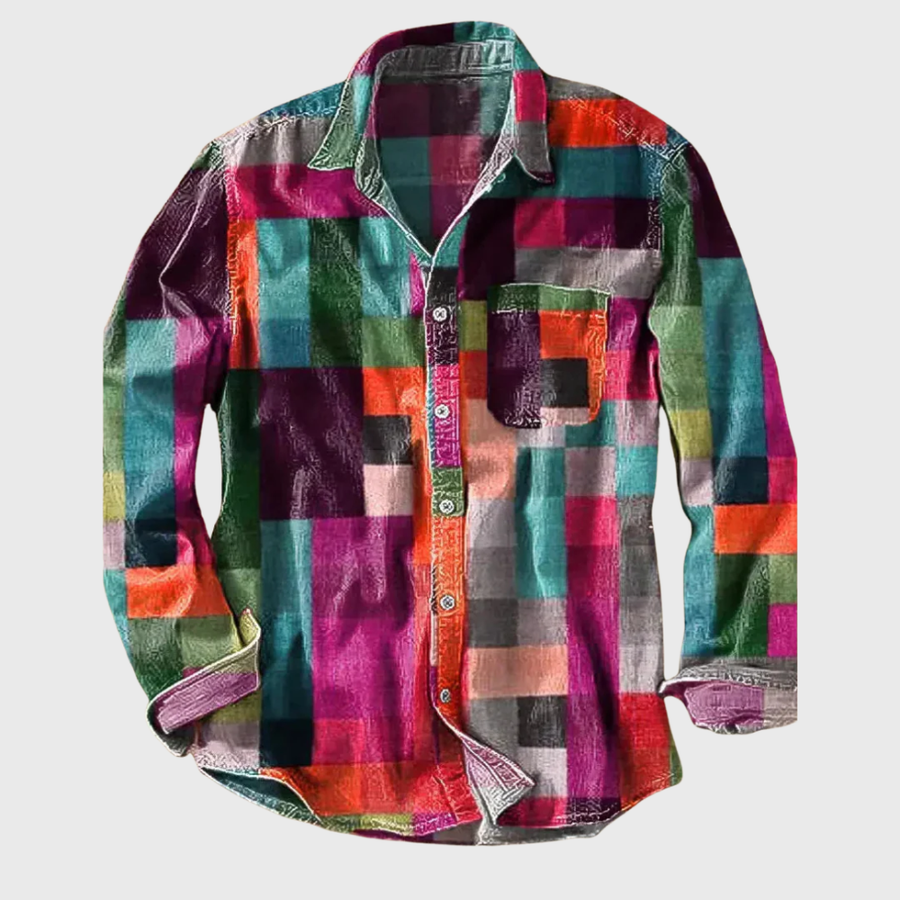 Patchwork Shirt Unisex