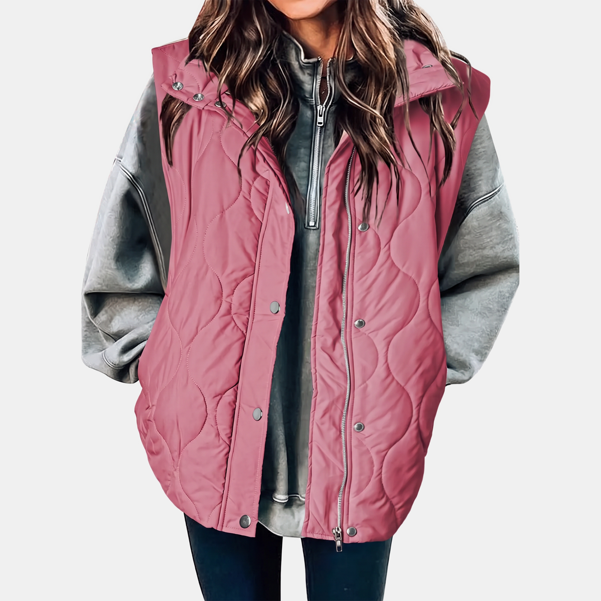Women's Quilted Puffer Sleeveless Coat