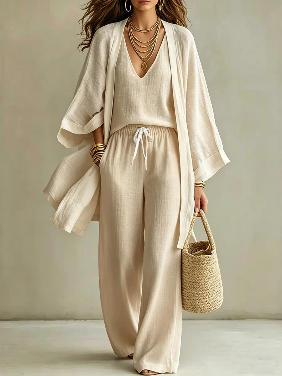Diane™ | Relaxed Flowing Three Piece Set