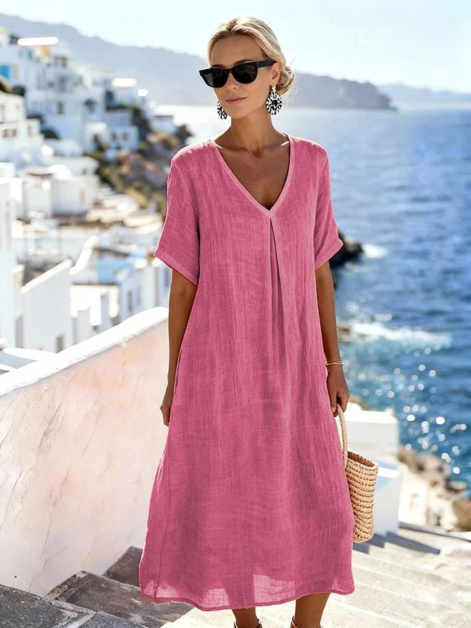 Goldie™ | Effortless style warm sunny day dress