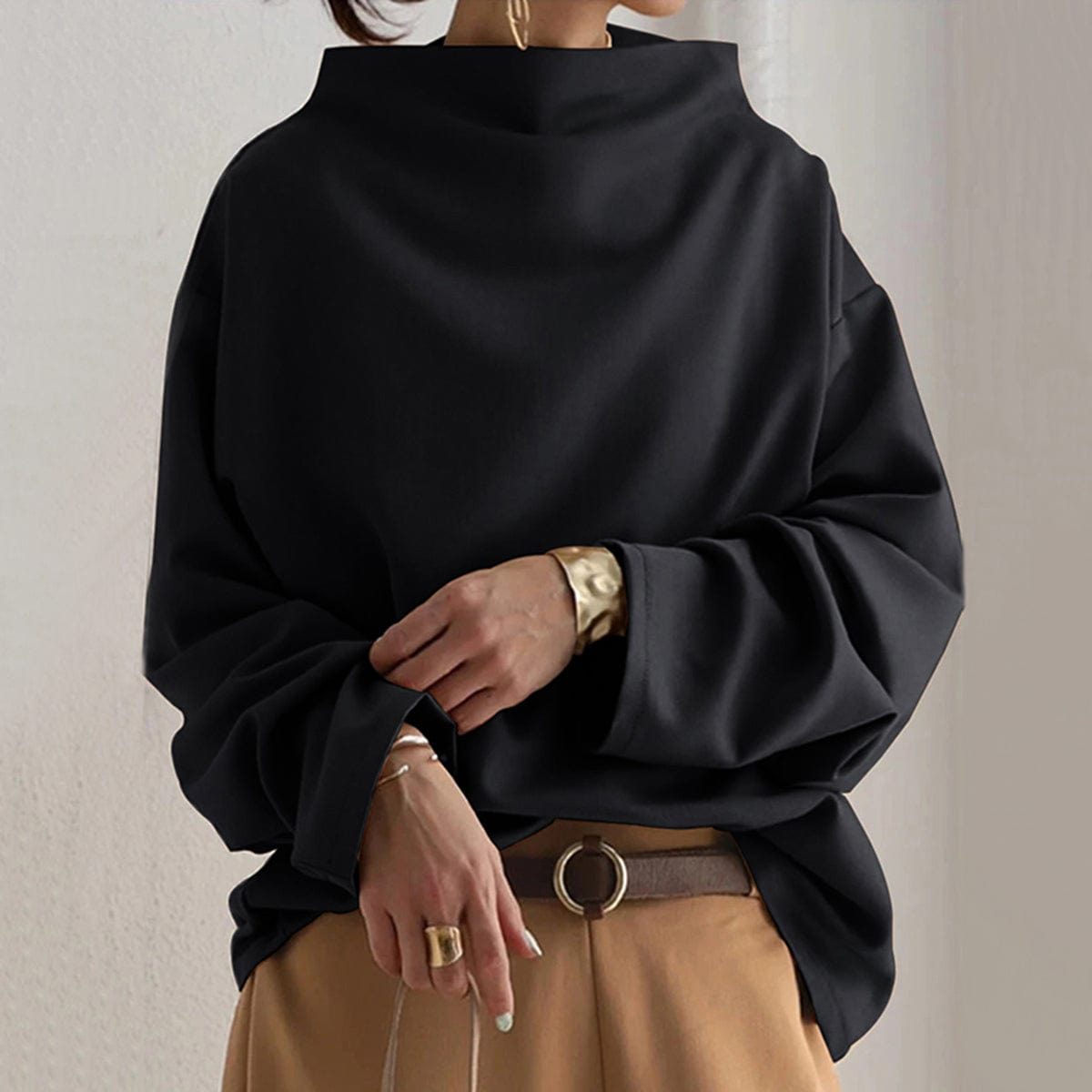 Vicky High Neck Sweater