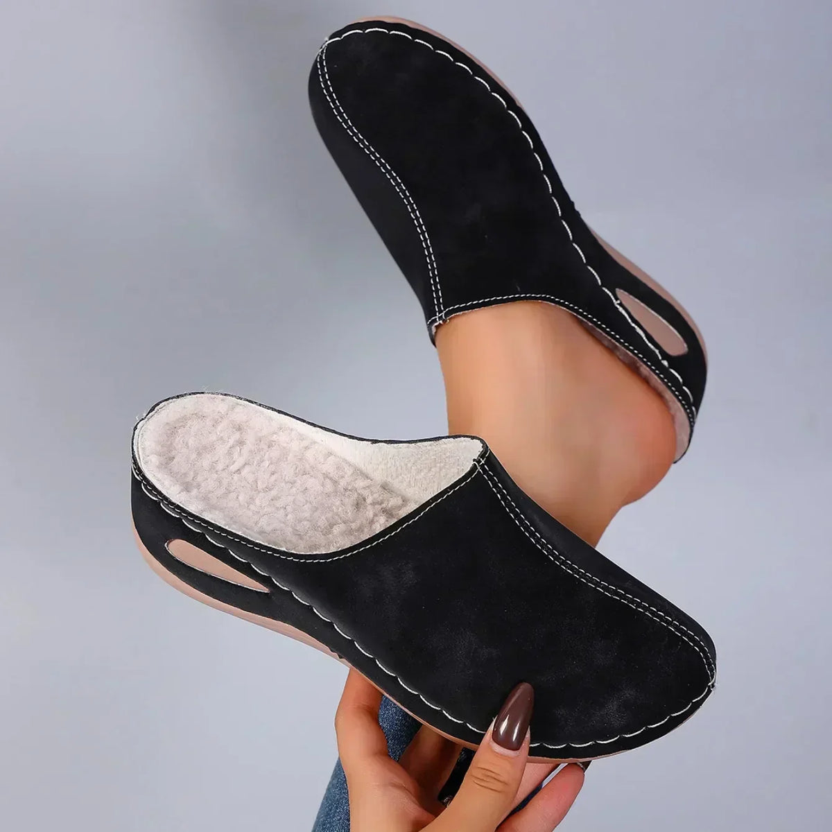 Sarah | Cozy Everyday Fleece Lined Casual Slippers