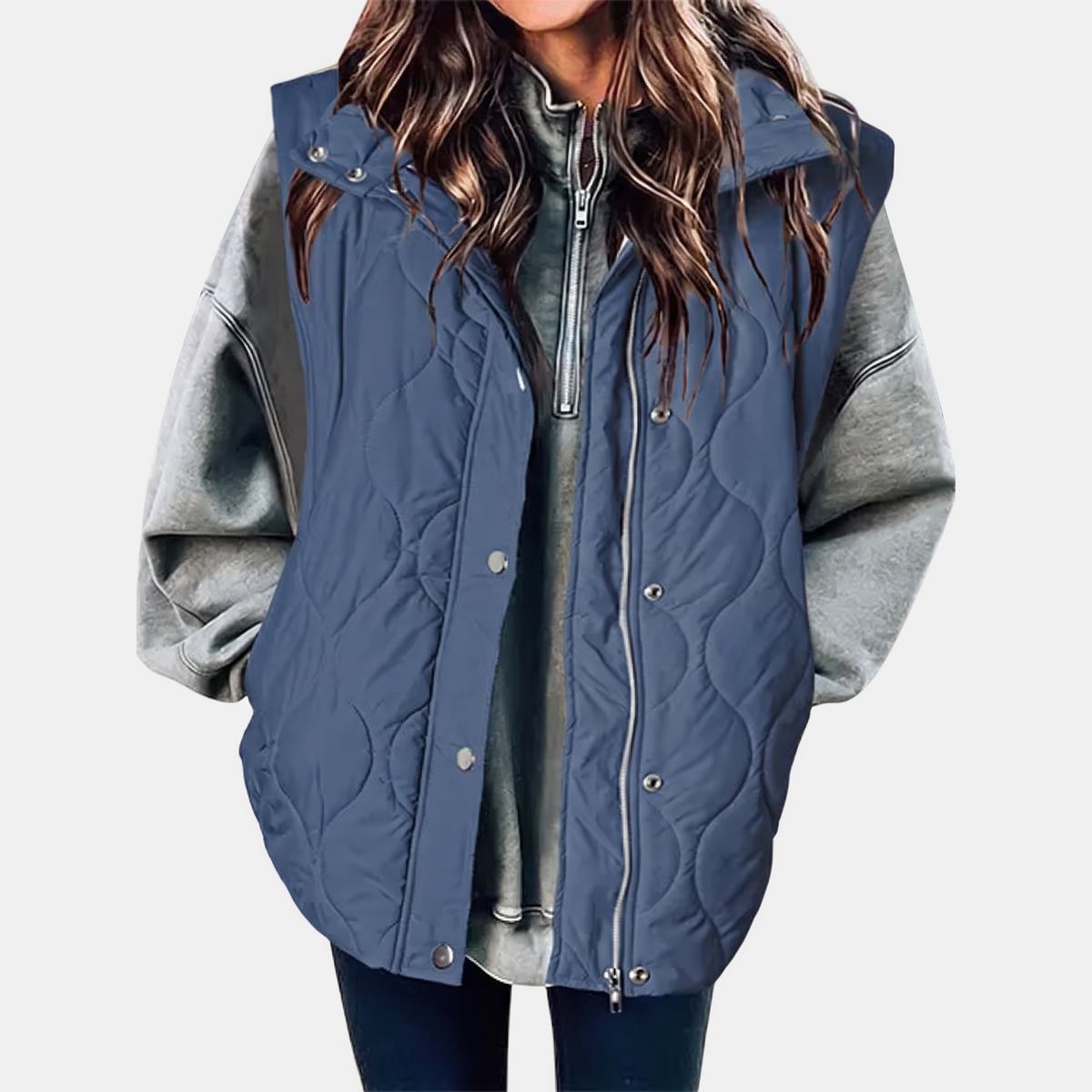 Women's Quilted Puffer Sleeveless Coat