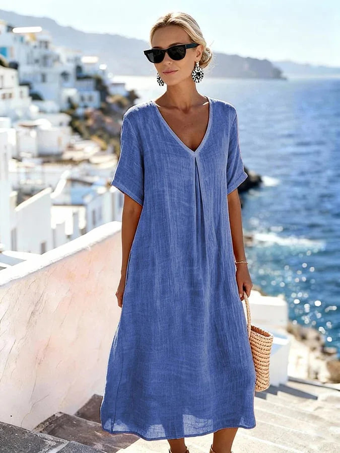 Goldie™ | Effortless style warm sunny day dress