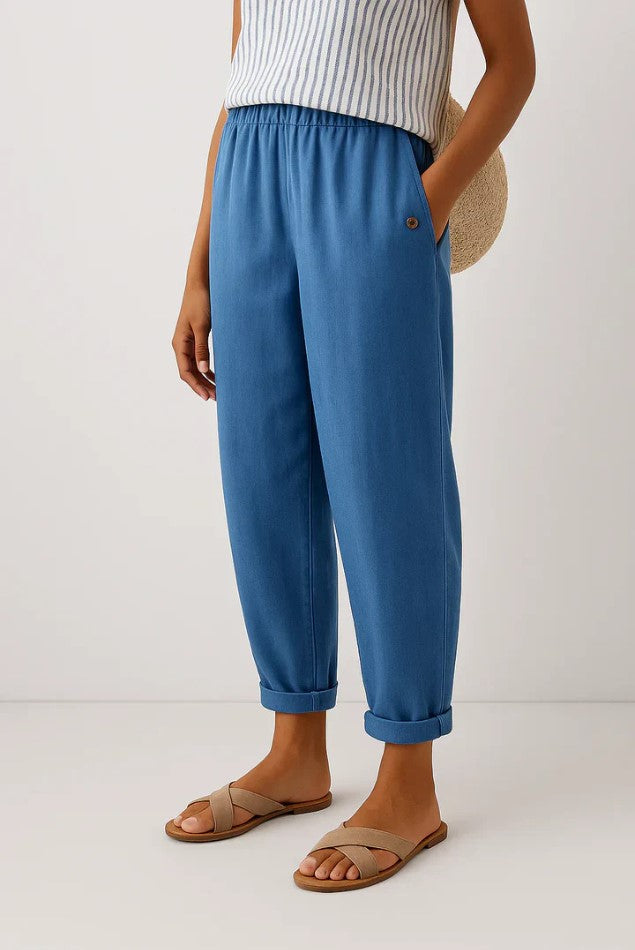 Sophia | Linen Blend Trousers