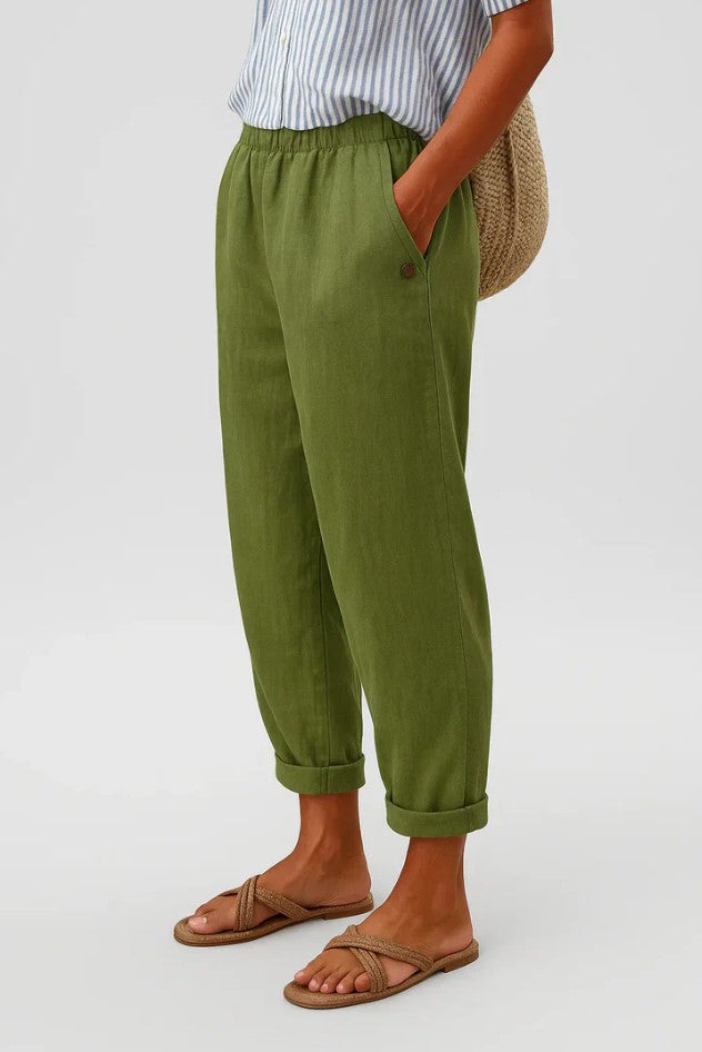 Sophia | Linen Blend Trousers
