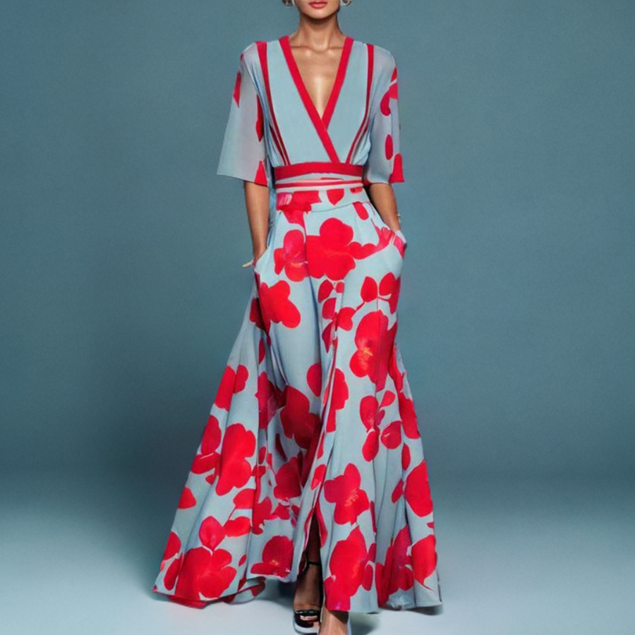 AYANA - ELEGANT SLEEVE DRESS