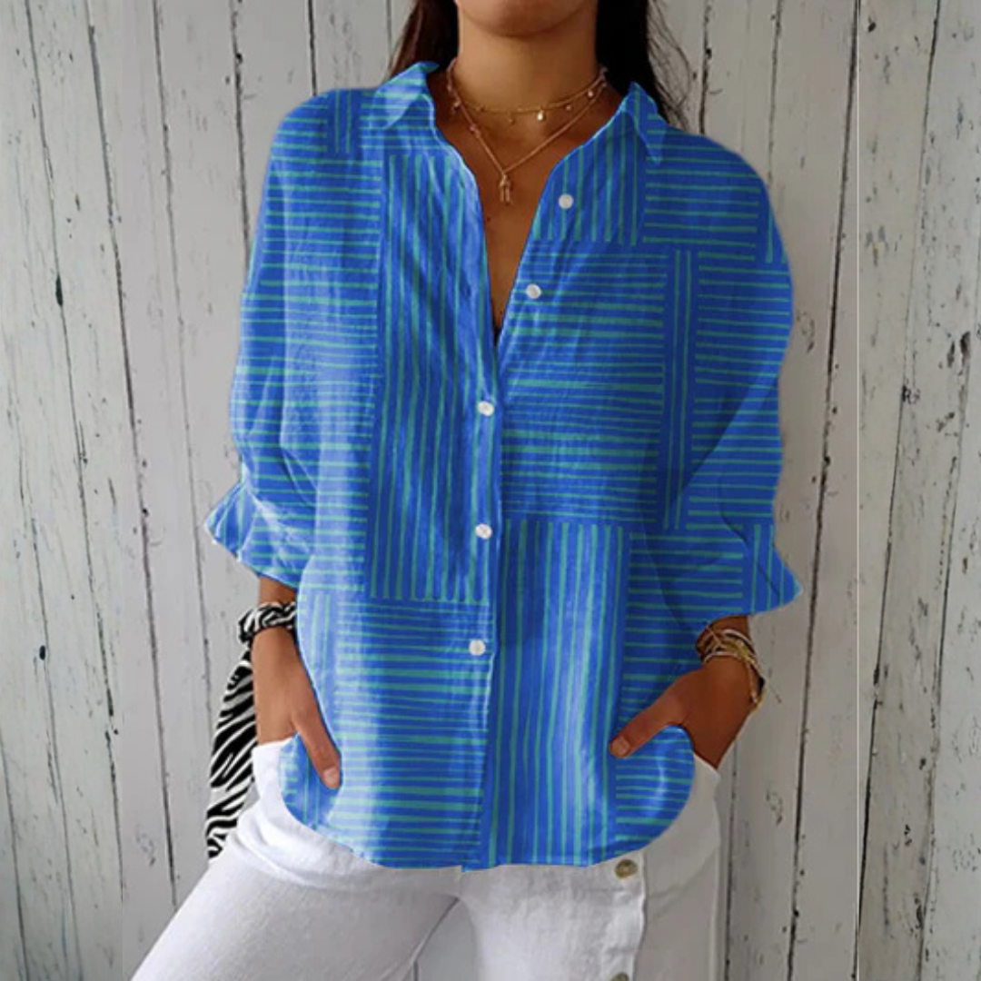 Amy | Stripe Blouse