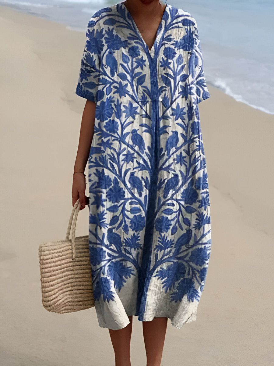 Fenna™ | Summer Breeze Printed Dress