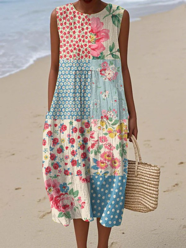 Lilian | Garden Printed Dress