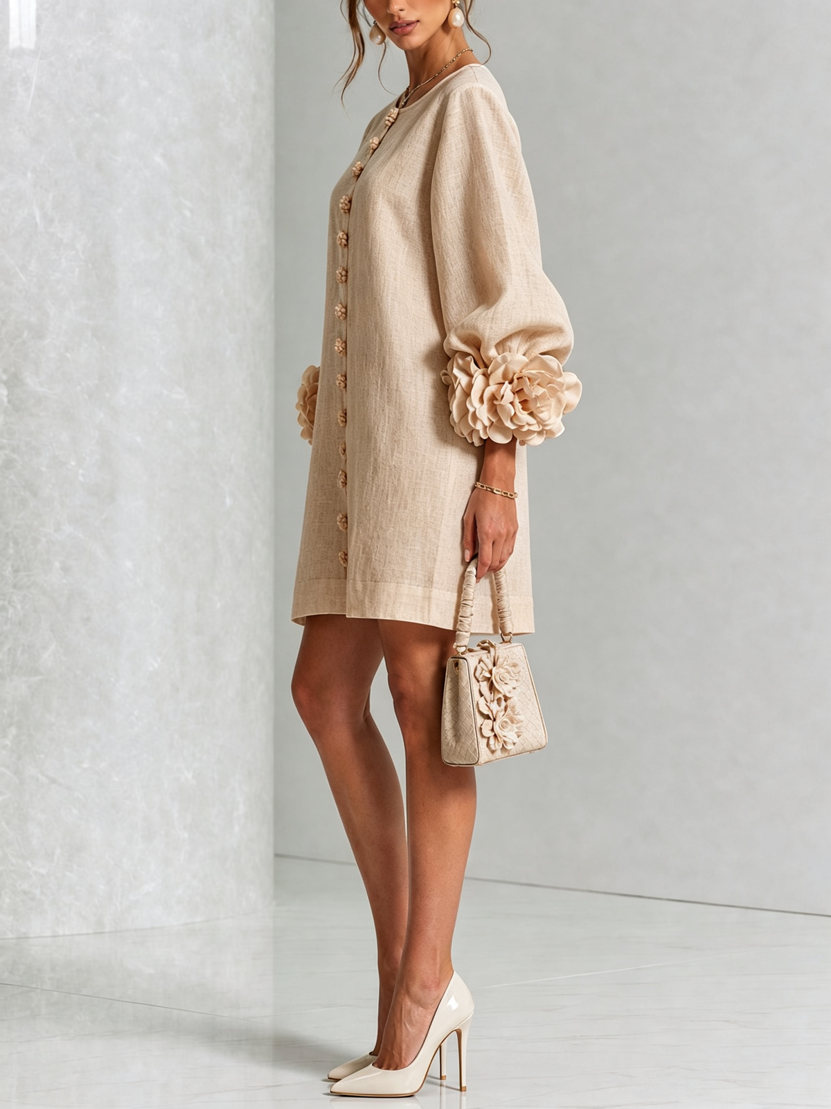 Mallory | Button-Down Mini Dress