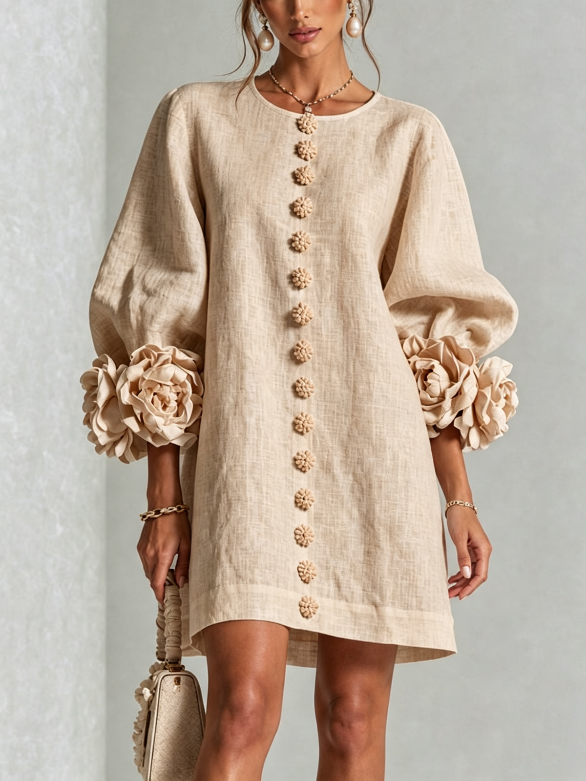 Mallory | Button-Down Mini Dress