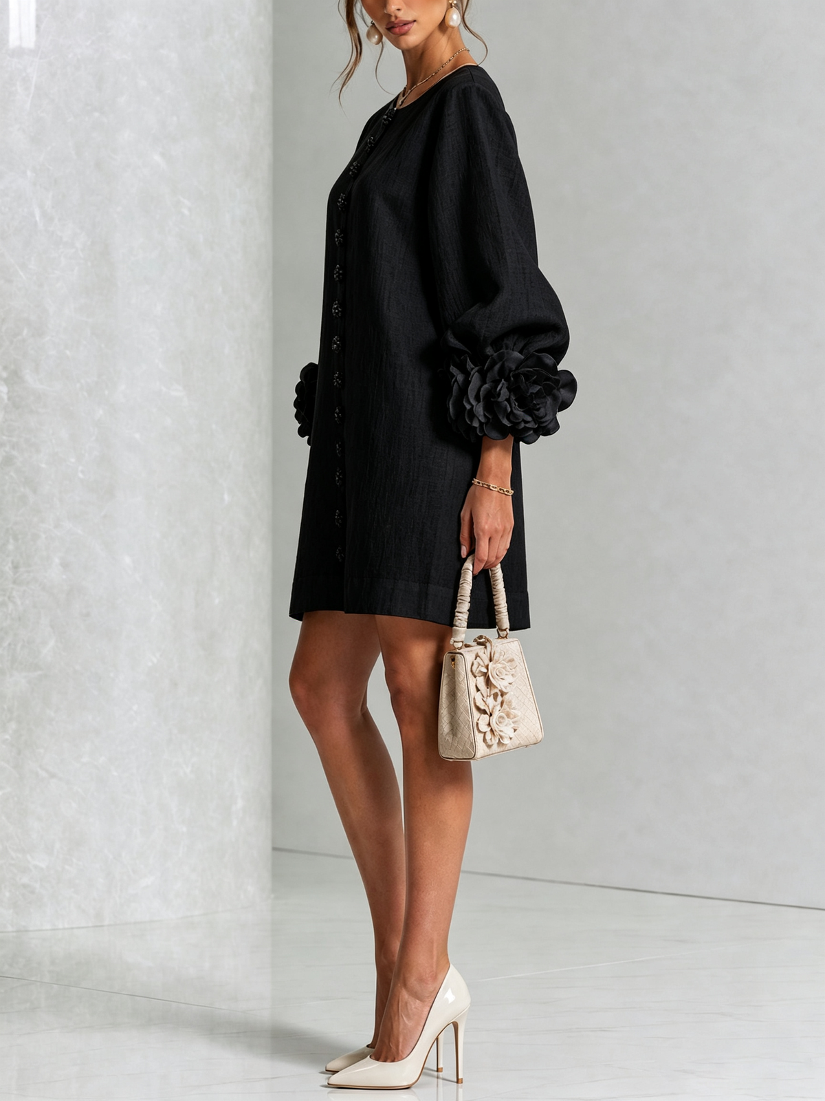 Chelsea™ | Button-Down Mini Dress