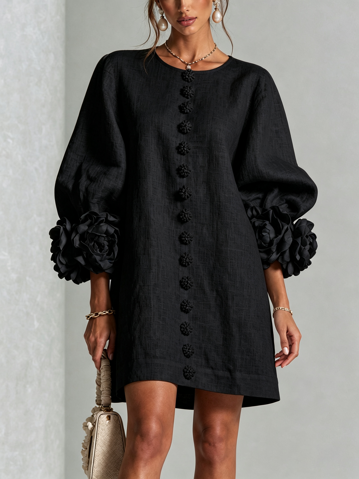 Mallory | Button-Down Mini Dress