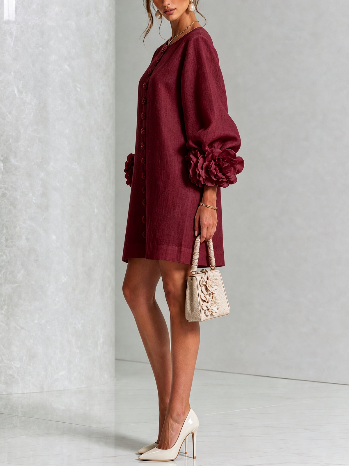 Chelsea™ | Button-Down Mini Dress
