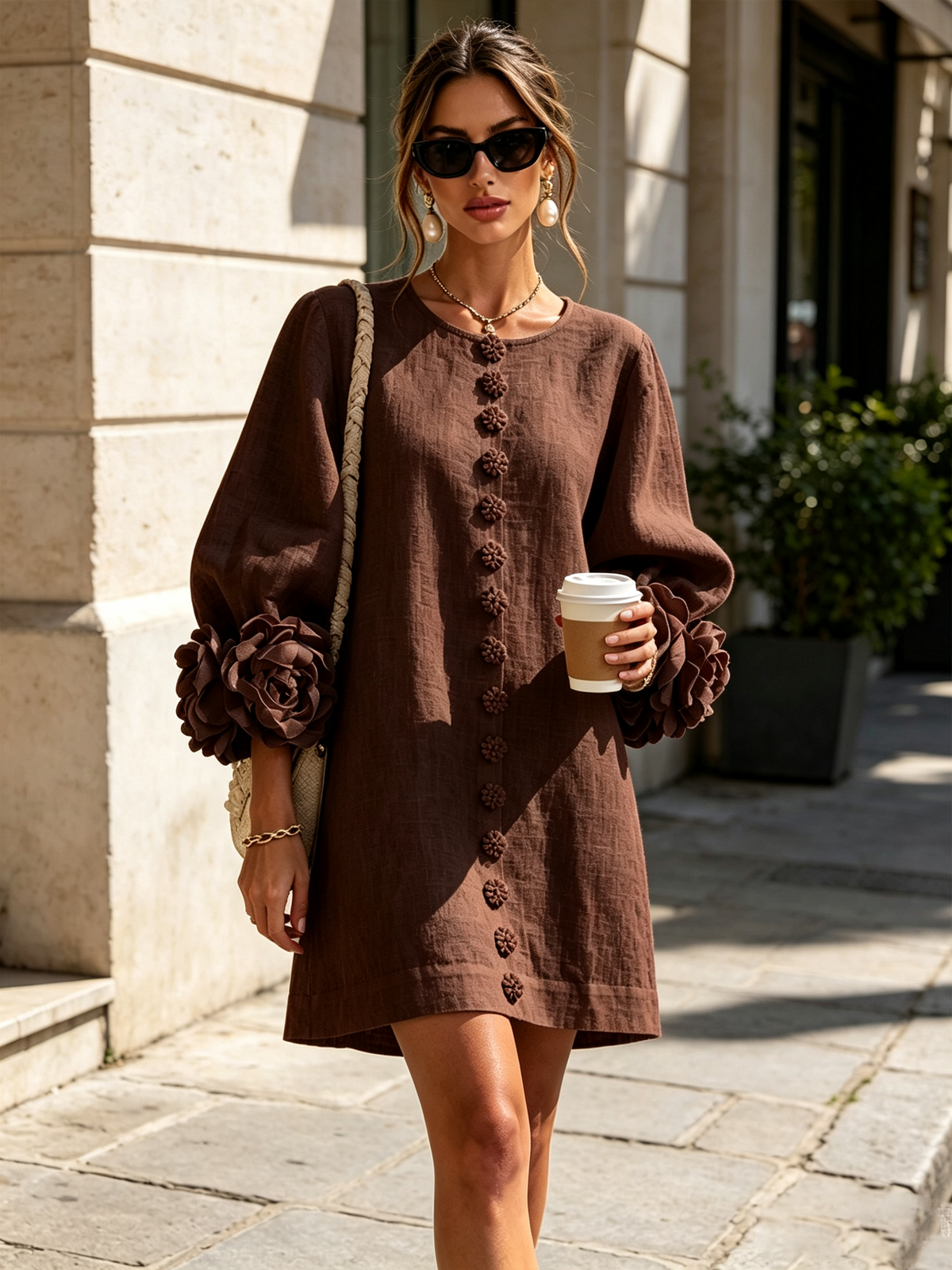 Mallory | Button-Down Mini Dress