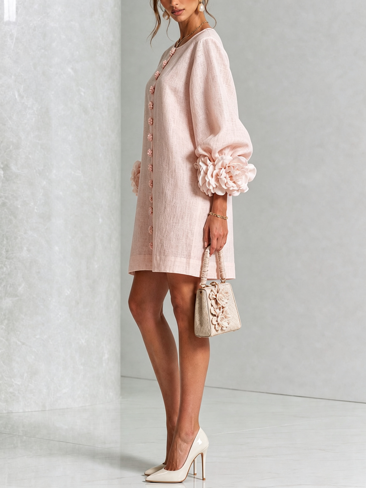 Mallory | Button-Down Mini Dress